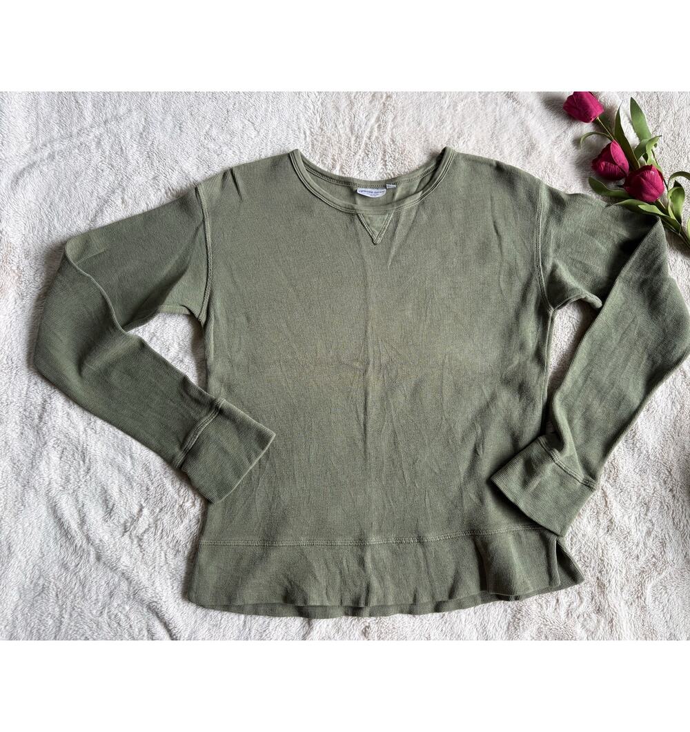 Prairie Cotton 100% Cotton Long Sleeve  Pullover Size Small